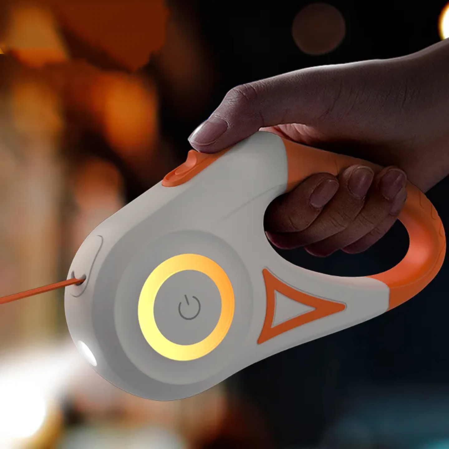 Retractable Dog Leash with Flash Light